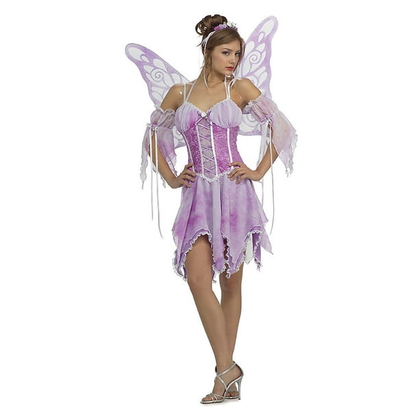 Seasons Halloween Girls Rainbow Butterfly Fairy Costume